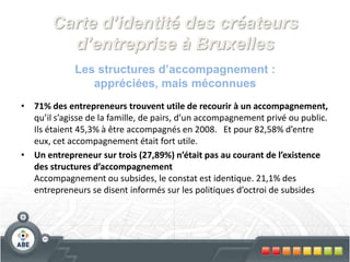 Plate-forme de référence facilitant l’accès aux autres institutions publiques ou organismes privés susceptibles de contribuer à la réussite de ces projets. 