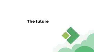 The future
 