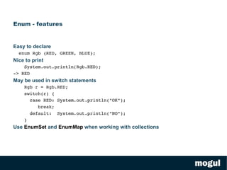 Much like you may create new class instances with different values at runtime  ToBe notToBe = new ToBe(false); You can create a specialized typed instance programmatically List<String> myStrings = new List<String>(); 