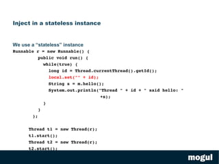 Autoboxing Java typesystem primitives which are NOT objects: int, byte, boolean... 