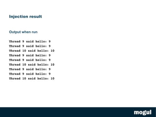 Objects inheriting from java.lang.Object 