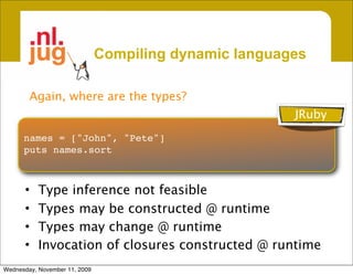 JDK7: Improved support for dynamic languages