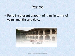 Period
• Period represent amount of time in terms of
years, months and days.
Java SE 8 isn't the same Java we know.
 