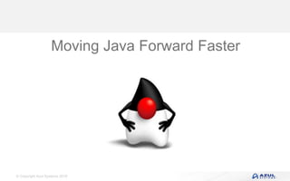 © Copyright Azul Systems 2018
Moving Java Forward Faster
 