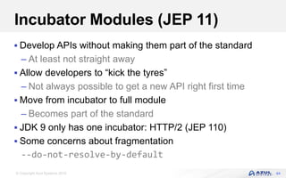 JDK 9 and JDK 10 Deep Dive | PPTX