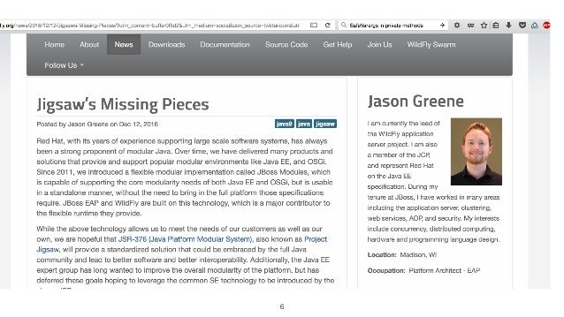 Jason project home page Jason project home page
