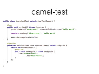 camel-test
 