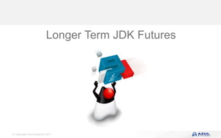 © Copyright Azul Systems 2017
Longer Term JDK Futures
 
