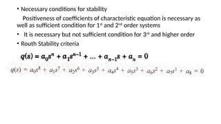 Edward Routh Stability Methods Comprehensive Analysis of Routh Stability Criteria for Control Systems ...