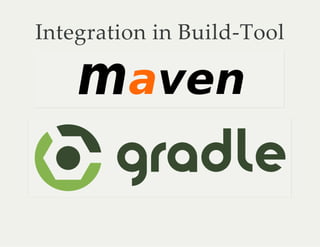 Integration in Build-Tool
 