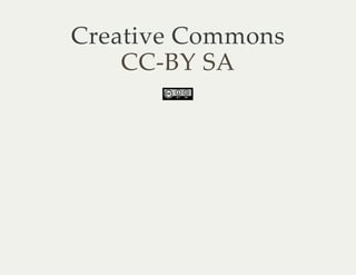 Creative Commons
CC-BY SA
 