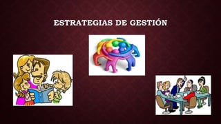 ESTRATEGIAS DE GESTIÓN
 