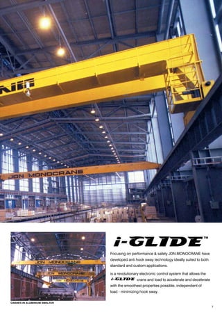JDN Monocrane - The Leader in Cranes | PDF