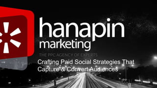 Crafting Paid Social Strategies That
Capture & Convert Audiences
 