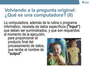 Entonces, ¿Quien inventó la computadora? En realidad, la computadora no es un invento de una persona en particular.  Es el resultado evolutivo de ideas y realizaciones de muchas personas relacionadas con áreas tales como la electrónica, la mecánica, los materiales semiconductores, la lógica, el álgebra y la programación. 