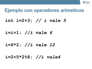 Operadores: precedencia y funcionalidad 