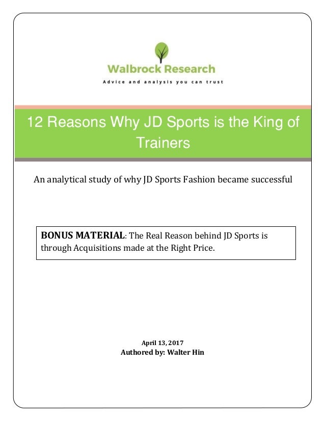12 Reasons Why JD Sports is the King of 