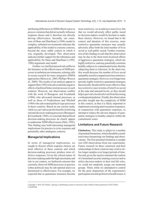 DSSURDFKHV DGYRFDWH WKH LPSRUWDQFH RI GHFLVLRQPDNLQJ SURFHVVHV
DQG UHVSRQVH FKRLFHV IRU REWDLQLQJ HIIHFWLYH RXWFRPHV 0RGHUQ GHFLVLRQPDNLQJ VXSSRUW VVWHP '066 