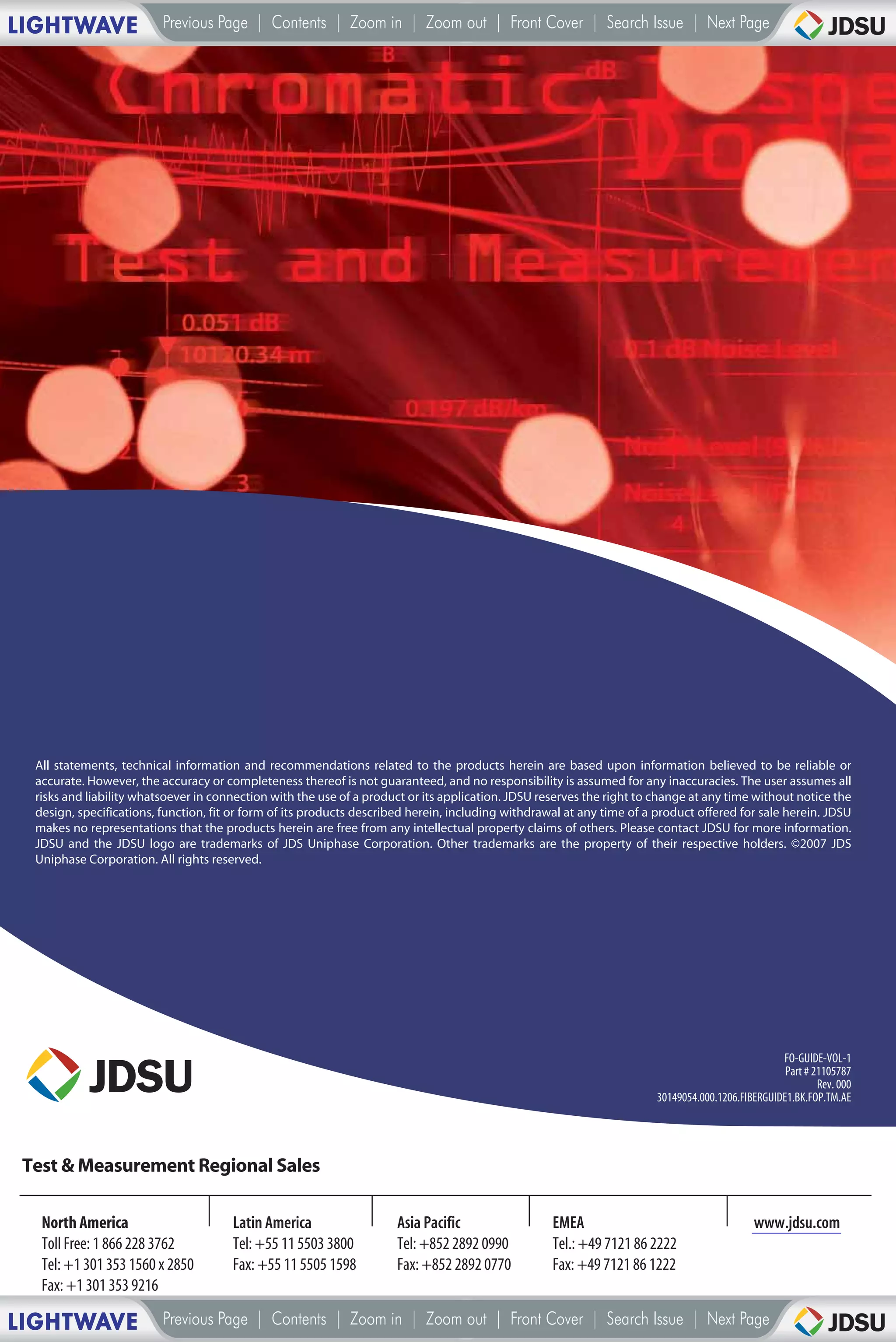 LIGHTWAVE   Previous Page | Contents | Zoom in | Zoom out | Front Cover | Search Issue | Next Page




                                                                                               _______




LIGHTWAVE   Previous Page | Contents | Zoom in | Zoom out | Front Cover | Search Issue | Next Page
 