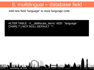 59 
8. multilingual 
JJoooommllaaddaayy UUKK 22001144 
 