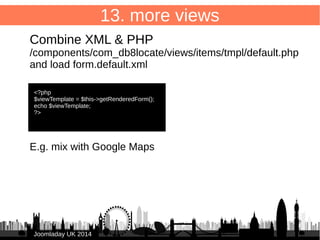 85 
13. more views 
JJoooommllaaddaayy UUKK 22001144 
 