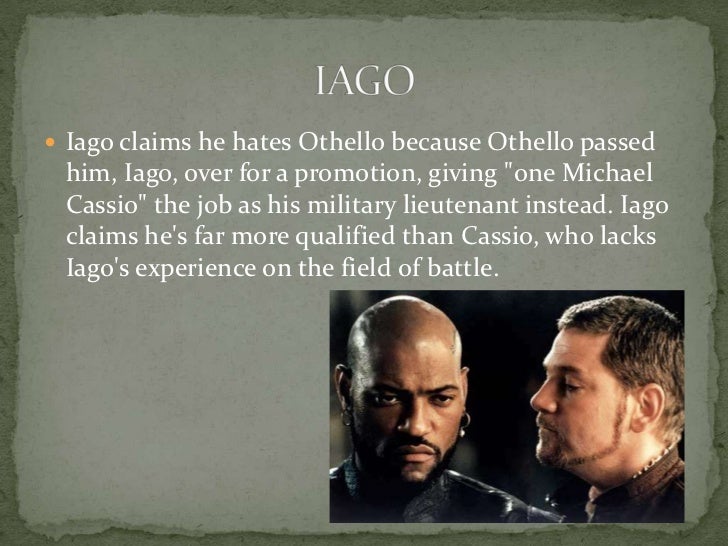 iago's jealousy in othello essay