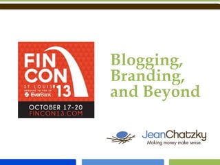 Blogging,
Branding,
and Beyond

 