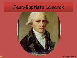 Jean-Baptiste Lamarck Francesco Piazza 