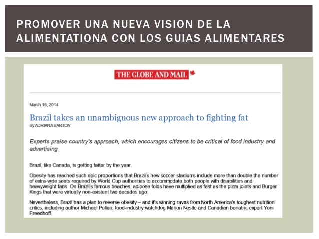 El remplazo de alimentos por productos ultra-procesados 