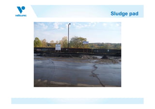 Sludge pad
 