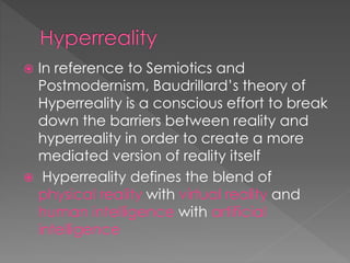 Jean baudrillard research | PPTX