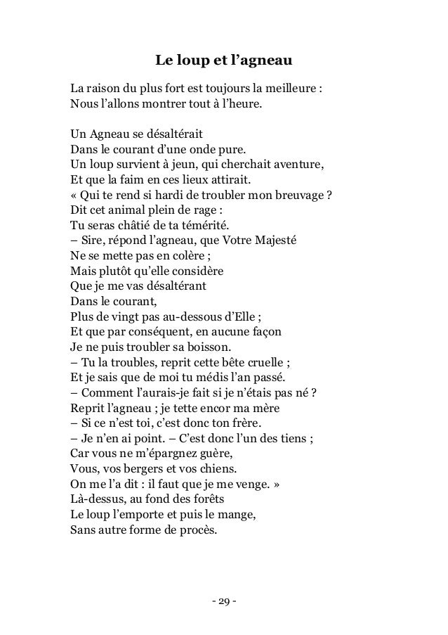 Jean De La Fontaine Fables 1