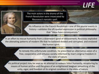 Against Rousseau Jean Jacques Rousseau and His Political Philosophy | PPTX