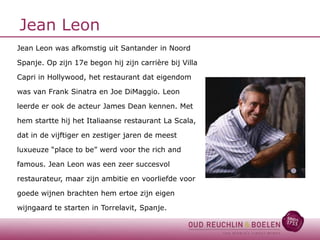 Jean Leon presentatie