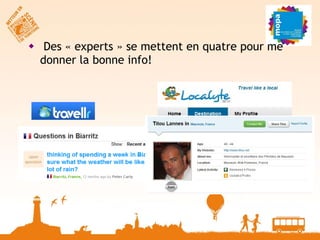 Des « experts » se mettent en quatre pour me donner la bonne info! 