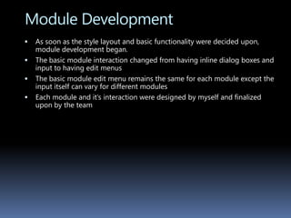 Sketches/WireframesAdd Content Gallery – Search results page was just one take on how we could display search results from searching the content gallery.  The final result can be seen later in the slides.