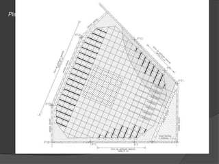 Planta de la cúpula del auditorio
 