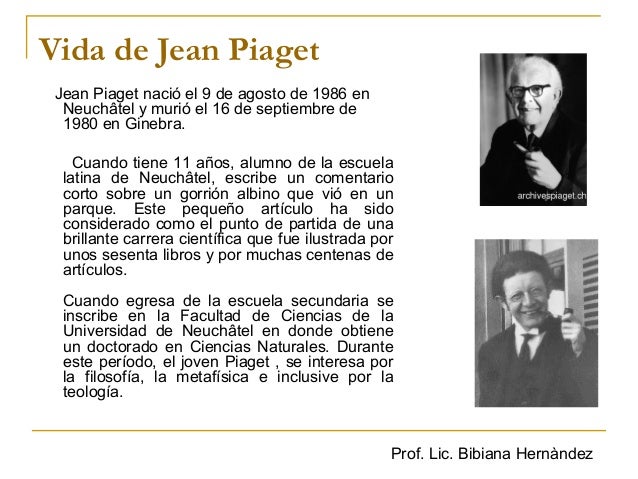 jean piaget bibliography Jean piaget i am a constructivist i think that knowledge is a matter of constant, new construction, by its interaction with reality, and that it is not pre-formed. jean piaget bibliography Jean piaget i am a constructivist i think that knowledge is a matter of constant, new construction, by its interaction with reality, and that it is not pre-formed.