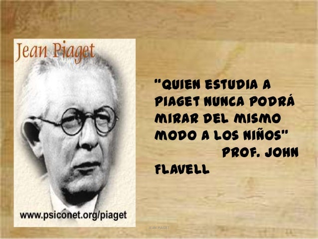 Resultado de imagen para imagen de jean piaget