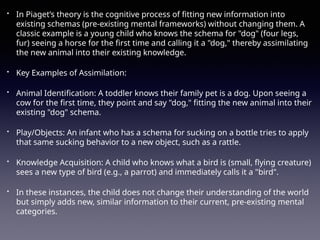 jeanpiaget-tHEORY OF COGNITIVE DEVELOPMENT | PPTX