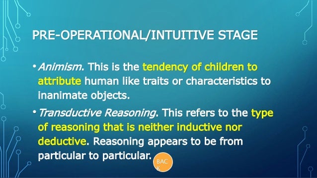 Animism Preoperational Stage , 10.1 Piaget’s Sensorimotor and ...