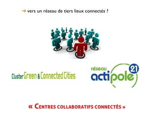 ➜ vers un réseau de tiers lieux connectés ?
 