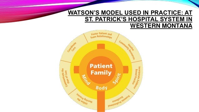 Jean watson theory of human care jean watson model diagram 