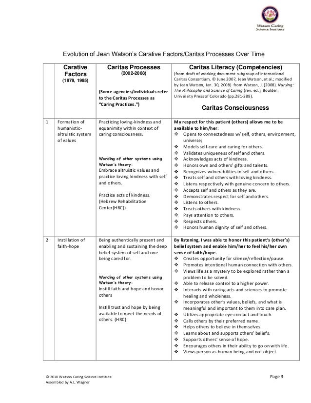10 carative factors definitions jean watson Jean watson chapter 18 introducing the theorist named the “10 carative factors,” which com- plemented conventional medicine but stood in 18 • jean 323watson’s theory of human caring focus on transpersonal caring moment, post- modern critiques, to metaphysical –from the-. 10 carative factors definitions jean watson Jean watson chapter 18 introducing the theorist named the “10 carative factors,” which com- plemented conventional medicine but stood in 18 • jean 323watson’s theory of human caring focus on transpersonal caring moment, post- modern critiques, to metaphysical –from the-.