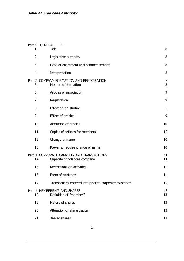 Jafza Employment Contract Template - NAWSFE