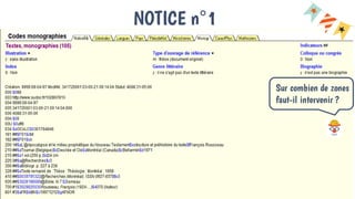 NOTICE n°1
Sur combien de zones
faut-il intervenir ?
 