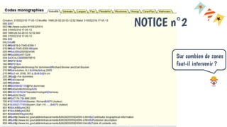 NOTICE n°2
Sur combien de zones
faut-il intervenir ?
 
