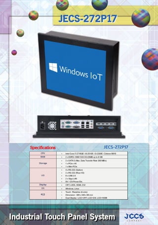 Jecs company industrial computer embedded board catalog