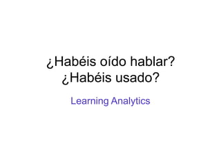Google Analytics

 