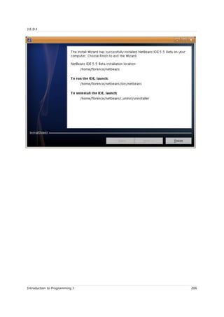 J.E.D.I
Introduction to Programming I 206
 